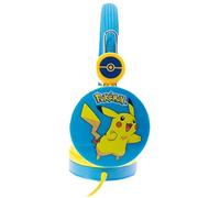 OTL Technologies Pokémon Pikachu Casques Avec fil Arceau Musique Bleu et Jaune