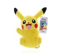Pikachu En Peluche 20Cm Bouche Ouverte Bras Levé