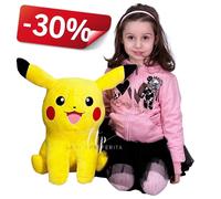 Peluche Pikachu Pokémon 45 Cm Originale Pour Garçons Enfants Jaune