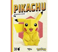 Pikachu - Un papertoy à créer - Nouvelle édition - Papertoy Pokémon - Loisirs créatifs - Dès 11 ans