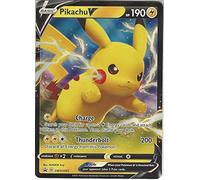 Pikachu V SWSH061 Jumbo Oversized Pokemon Promo Card (Shining Fates) TitanCards® Toploader