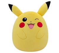 Pikachu Winking Squishmallow 14 Pouces Jouet En Peluche Doux Pour Enfants Âge 3+