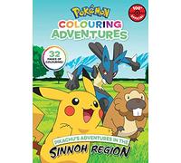 Pikachu's Adventures in the Sinnoh Region: Colouring Adventures (Pokemon)