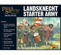PIKE & SHOTTE Warlord Games, Pike and Shotthe - Landsknecht Starter Army, Wargaming Miniatures É