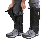Pike Trail Guêtres de jambe - Guêtres de bottes de neige imperméables et réglables avec technologie d'ajustement personnalisable pour la randonnée, la marche, la chasse, l'alpinisme et la raquette à