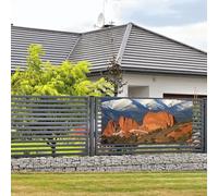 Pikes Peak Colorado Bannières et panneaux muraux à suspendre avec corde de suspension 61 x 119 cm pour intérieur ou extérieur Nouvel An, remise de diplôme, mariage, fête d'anniversaire