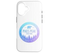 Pikes Peak, Colorado Bear Coque pour iPhone 16
