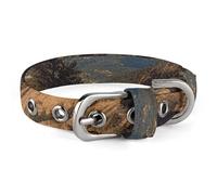 Pikes Peak Colorado Collier réglable doux et confortable avec boucle en métal pour animal domestique de petite et moyenne taille