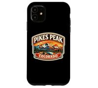 Pikes Peak Colorado Mountain Souvenir Souvenir Randonneur randonnée Coque pour iPhone 11