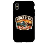Pikes Peak Colorado Mountain Souvenir Souvenir Randonneur randonnée Coque pour iPhone X/XS
