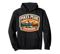 Pikes Peak Colorado Mountain Souvenir Souvenir Randonneur randonnée Sweat à Capuche