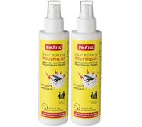 PIKETIK - Spray anti moustique - Efficacité 7h - Format famillial dès 30 mois - Répulsif Moustique Actif d'origine naturelle - Eucalyptus citronné - Fabriqué en France - sans DEET - 150ml (Lot de 2)