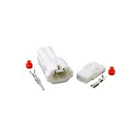 PIKETU Hengliang Store Lot de 20 connecteurs électriques Smtmo HM 090 à 2 broches pour automobile avec connecteur femelle Ba/te-ry Wat/ERP 6187-2804 6180-2451 (mâle et femelle, 20 ensembles)