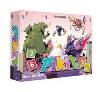 Pikit Jeu de société - Volez et bloquez les adversaires dans ce jeu de stratégie à lancer de dés et de réclamation de cartes, jeu familial amusant pour enfants et adultes, à partir de 8 ans, 2 à 4