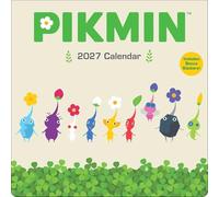 Pikmin 2027 Wall Calendar with Bonus Stickers