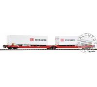 Piko 24626 - H0 1:87 Wagon Intermodal T3000e DB AG Avec 2 Remorques DB Schenker