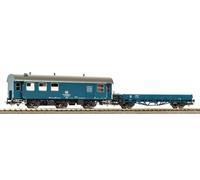 PIKO 28334 H0 Set de 2 chariots de transformation Atelier avec chariot plat Ks DB IV