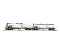 PIKO 47683 TT Set de 2 Chariot-chaudière chimique Ermewa VI