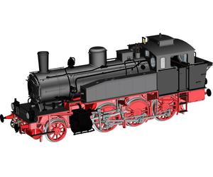 PIKO 50744 Locomotive à vapeur H0 BR 91 DRG II, avec décodeur sonore PIKO