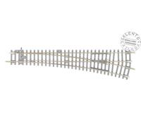 PIKO 55171 - 1:87 H0 - Échangeur Manuel Droit Avec Traverses En Ciment 15°