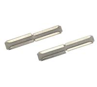 PIKO 55293 - Giunzioni di compensazione in metallo per binario H0 Modellino 6 pz