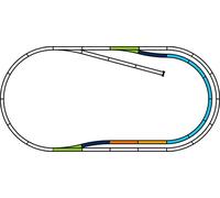 Piko - 55320 - Modélisme Ferroviaire - H0 A-Coffret De Rail C