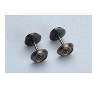 Piko 56050 - 187 ho : 2 essieux isolés d'un seul coté - diamètre 11,3 mm