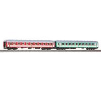 Piko 58394 Lot de 2 Voitures 111A 112A PKP EP. V Rouge/Vert Clair