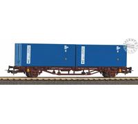 PIKO 58755 Tank Marchandises Plate-Forme FS Avec 2 Container 20' " Lloyd Trieste