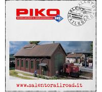 PIKO 61823 Dépôt Remise Ferroviaire Pour Locomotive Échelle 1:87