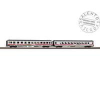 Piko 97313 H0 1:87 - lot de 2 carrosses IC "Rh 1700 Adieu Voyage" NS DB D'époque