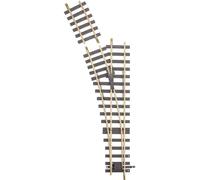 Piko G 35222 (G) Voie Piko Aiguillage, à gauche 480 mm 22.5 ° 1243 mm 1 pc(s)