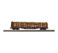 Piko H0 24610 Wagon de transport de bois de racine H0 Roos-t642 de la RSBG