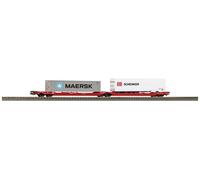 Piko H0 24619 Wagon porte-conteneur CC