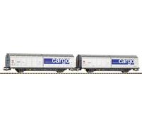 Piko H0 28309 SET de 2 wagons coulissants Hbbillnss CH-SBB C/Railcare de la SBB