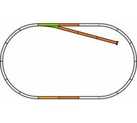 Piko H0 55311 - Set De Rail A Profilé Avec Ballast: B Neuf