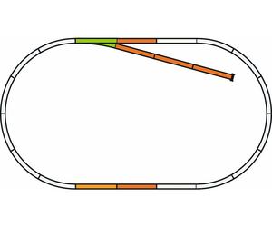 Piko H0 55311 - Set De Rail A Profilé Avec Ballast: B Neuf