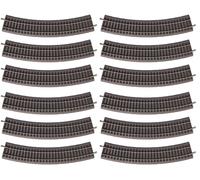 Piko H0 55412-S Voie A Voie courbe R2 = 422 mm (12 pièces) cercle complet - NEUF