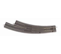 Piko H0 55428 - Aiguillage Courbe, Droit BWR-R3 Avec Lit Neuf