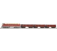 Piko Kit de démarrage Train BR 119 DR 57138 – Set de marchandises 3 wagons Lit IV H0