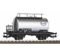 PIKO HOBBY 58794 Wagon-Citerne FS À 2 Essieux “Esso”, Livrée Aluminium