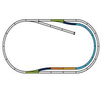 (H0) Voie A Piko 55320 Coffret de complément 1 set