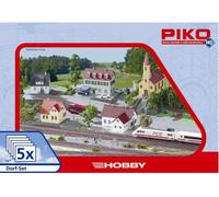 PIKO Set village 5 éléments - HO 1/87 - Piko 61925