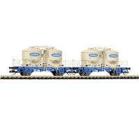 Piko TT 47682 SET de 2 wagons de ciment TT Soda de la DB AG