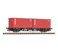 Piko TT 47727 Wagon porte-conteneurs TT 2X20' DSR de la DR