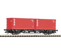 Piko TT 47727 Wagon porte-conteneurs TT 2X20' DSR de la DR