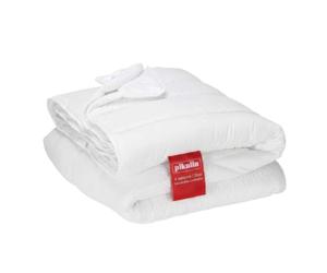 PIKOLIN Couette 140 x 200 cm 150+300 gr 4 Saisons en Fibre Ecolofil pour Lit 1 Personne - Couette Hypoallergénique, Lavable, Douce et Respirante