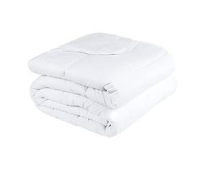 PIKOLIN Couette 140 x 200 cm - 150 g Été en Fibre Ecolofil pour Lit 1 Personne - Certifié Oeko-Tex - Couette avec Traitement Anti-acariens, Lavable, Léger et Respirante