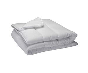 PIKOLIN Couette 280 x 240 cm 300 g Tempérée en Fibre Ecolofil pour Lit 2 Personnes - Certifié Oeko-Tex - Couette Antiallergique, Lavable, Douce et Respirante
