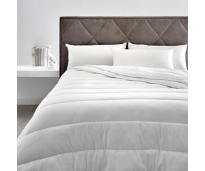 PIKOLIN Home - Couette King Size 260 x 240 cm | Lit 180 cm | Système Èdredon Modulable | Toucher Plume | Soin Aloe Vera Régénérant | Anti-Acarien et Antibactérien | Format XL | Duo 4 Saisons 150+300g